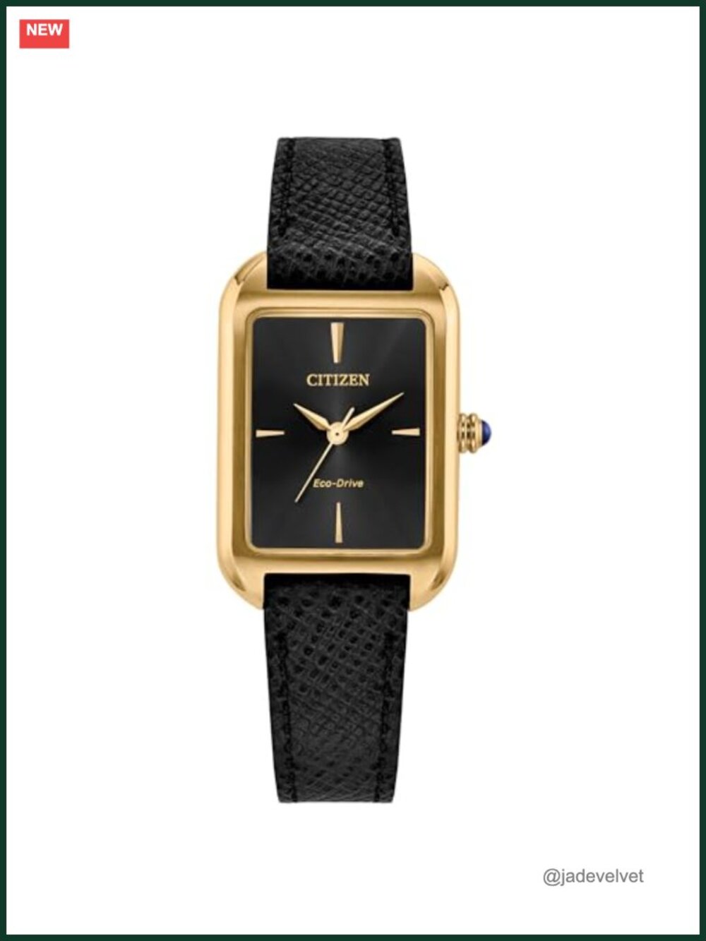 Eco-Drive Dress Classic Watch Yellow Gold-Tone Stainless Steel & Leather Strap